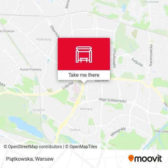 Карта Piątkowska