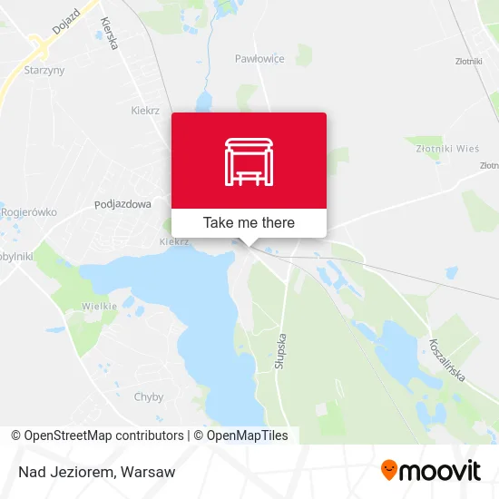 Карта Nad Jeziorem