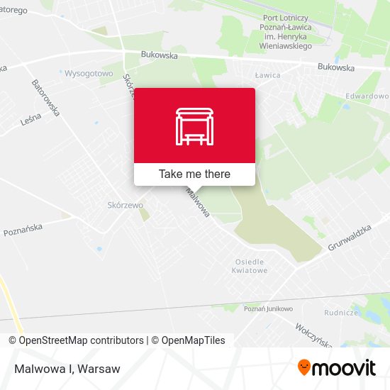 Malwowa I map