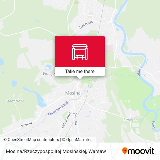 Mosina / Rzeczypospolitej Mosińskiej map