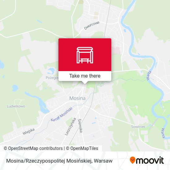 Mosina / Rzeczypospolitej Mosińskiej map