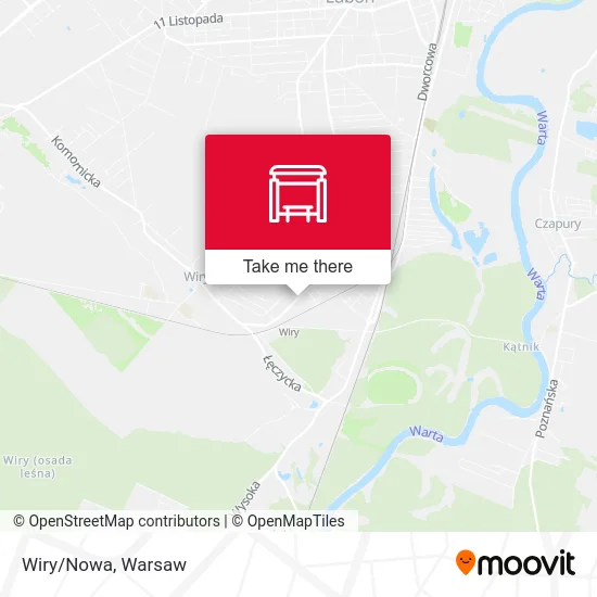 Карта Wiry/Nowa