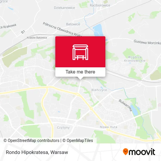 Rondo Hipokratesa map