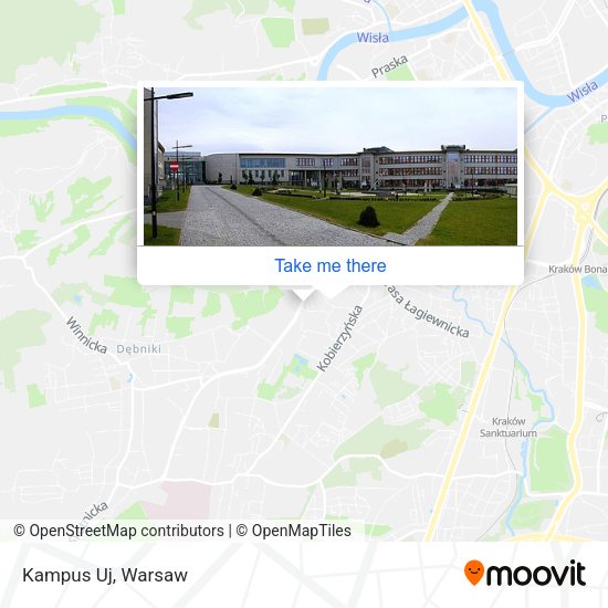 Kampus Uj map