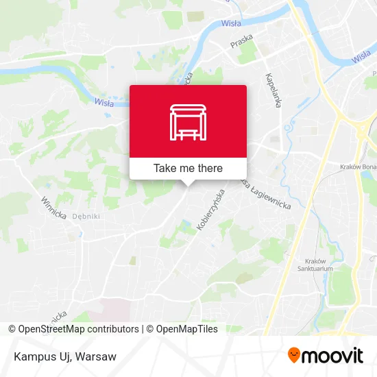 Карта Kampus Uj