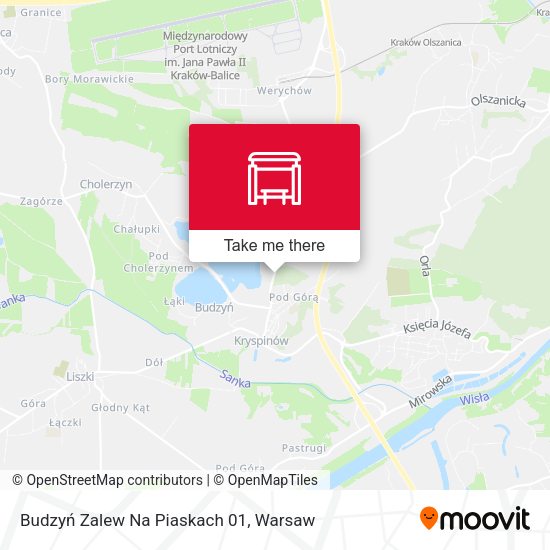 Budzyń Zalew Na Piaskach 01 map