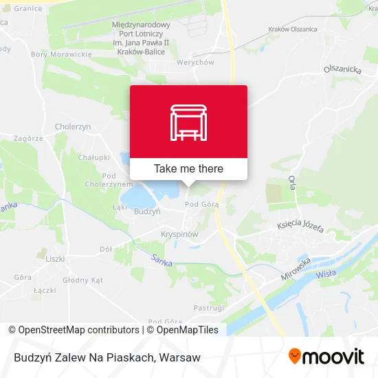 Карта Budzyń Zalew Na Piaskach