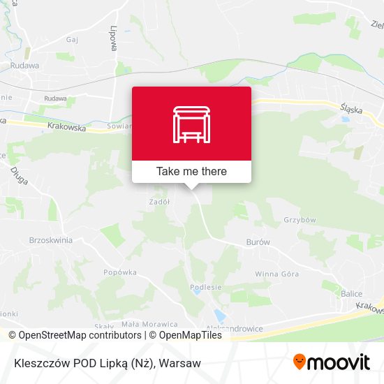 Kleszczów POD Lipką (Nż) map