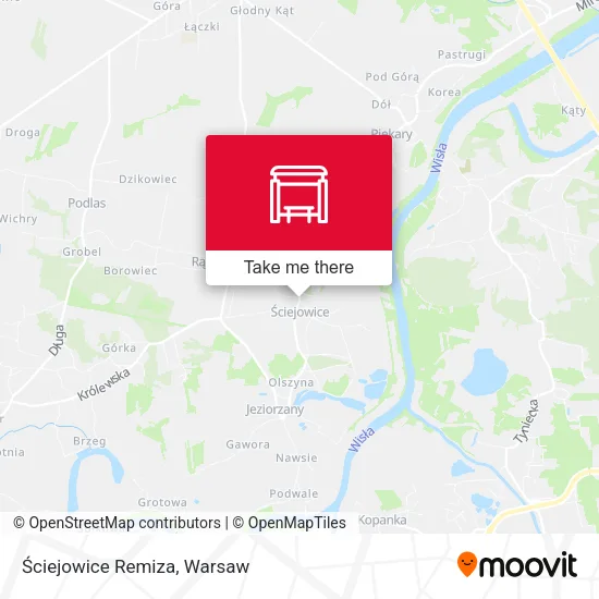 Карта Ściejowice Remiza