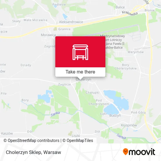 Карта Cholerzyn Sklep