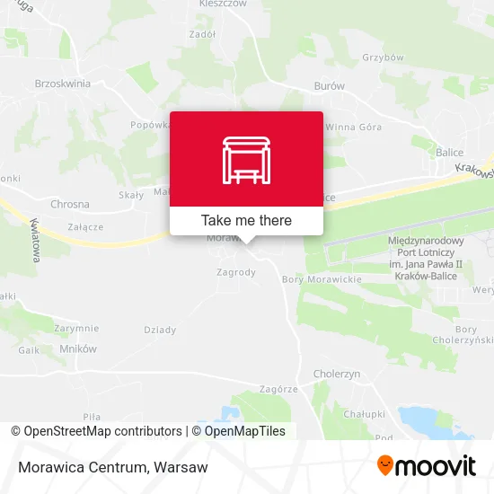 Карта Morawica Centrum