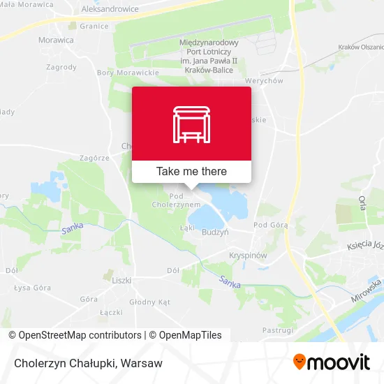 Cholerzyn Chałupki map