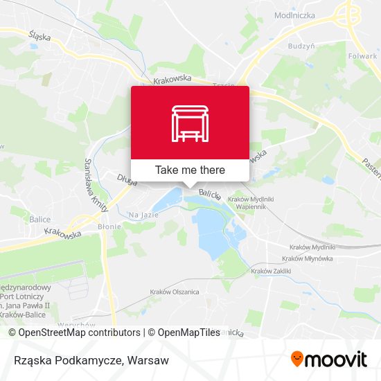 Rząska Podkamycze map