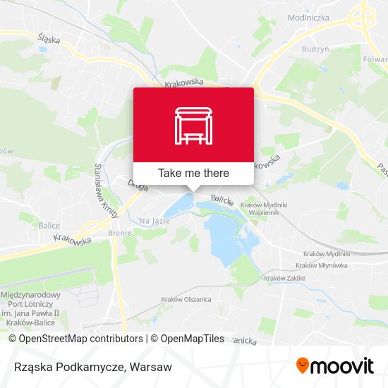 Rząska Podkamycze map