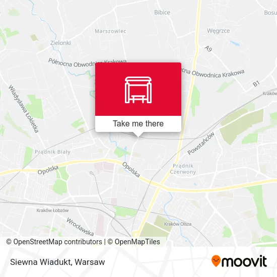 Карта Siewna Wiadukt