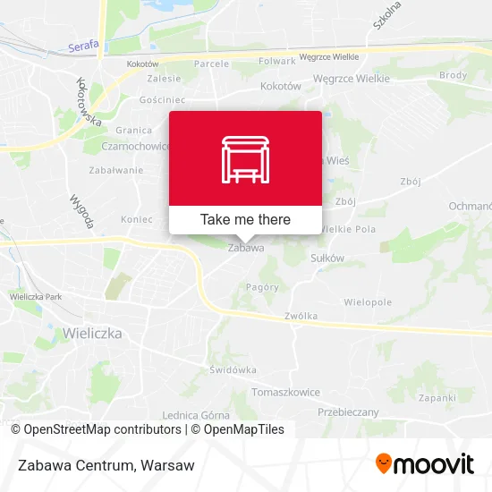 Карта Zabawa Centrum