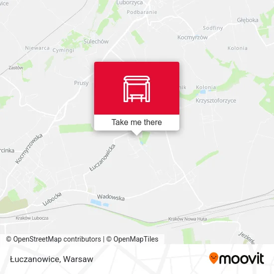 Карта Łuczanowice