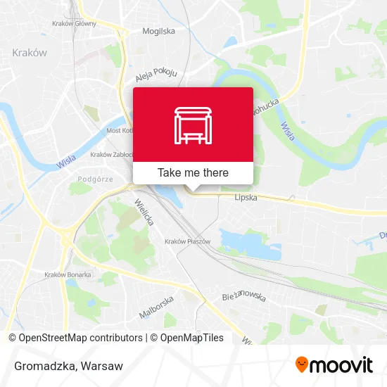 Карта Gromadzka