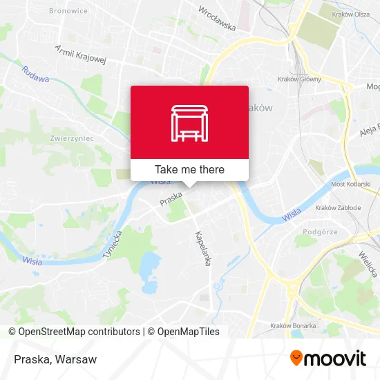 Карта Praska