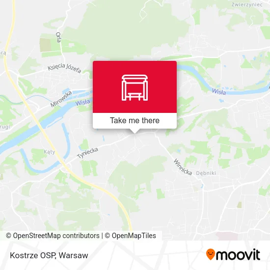 Карта Kostrze OSP
