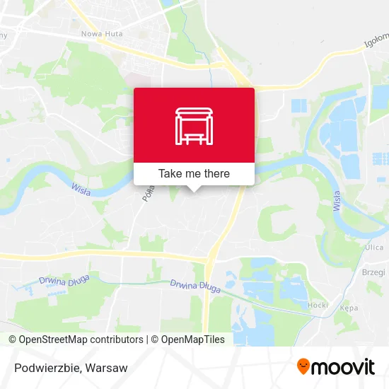 Карта Podwierzbie