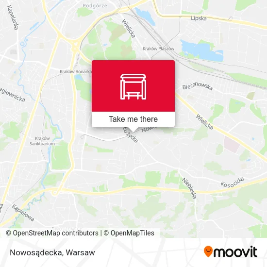 Карта Nowosądecka