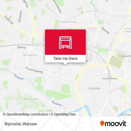 Карта Biprostal