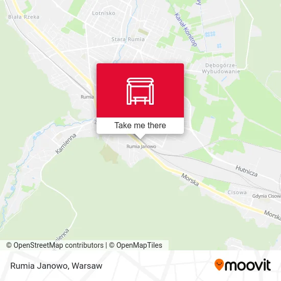 Карта Rumia Janowo