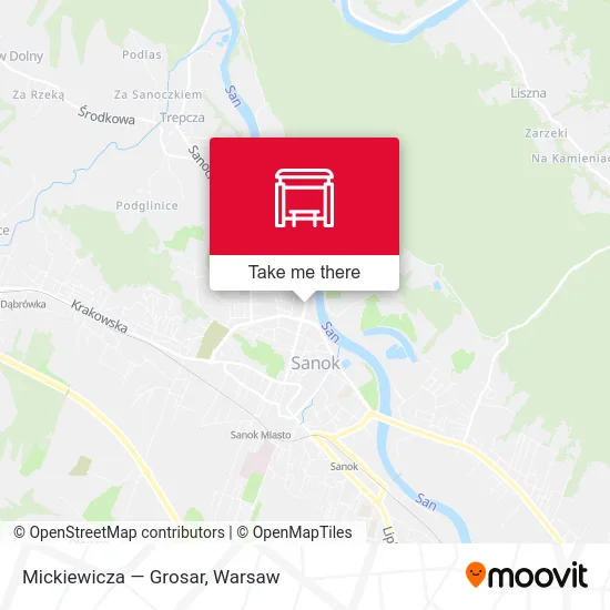 Карта Mickiewicza — Grosar
