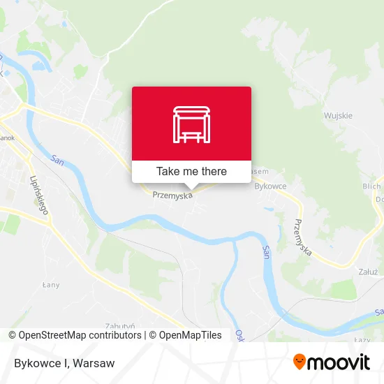 Карта Bykowce I