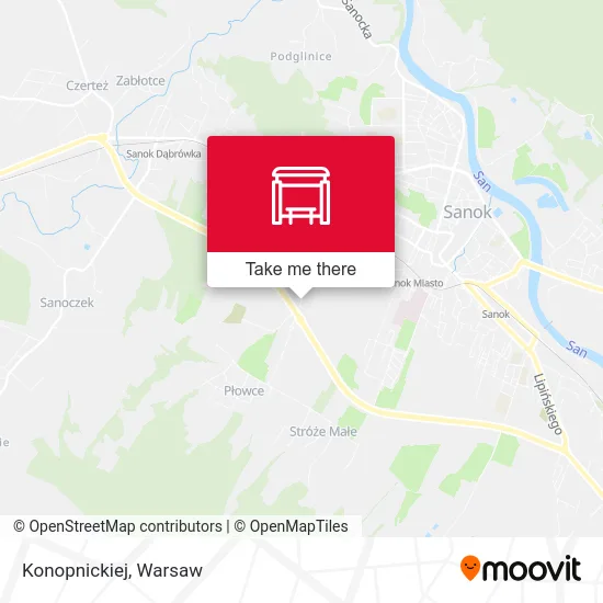 Карта Konopnickiej