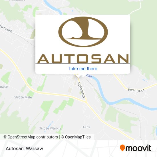 Autosan map