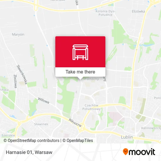 Карта Harnasie 01