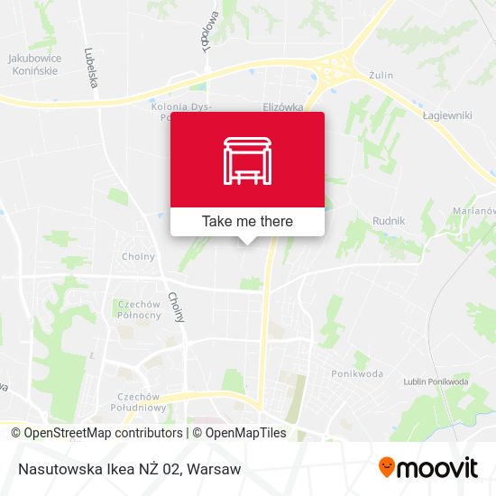 Nasutowska Ikea NŻ 02 map