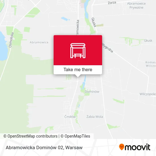 Карта Abramowicka Dominów 02