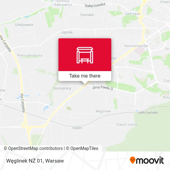 Карта Węglinek NŻ 01