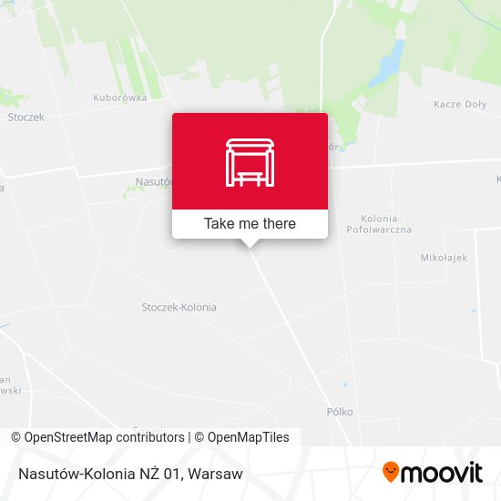 Nasutów-Kolonia NŻ 01 map