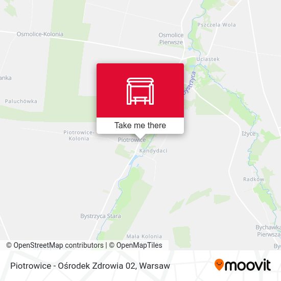 Piotrowice - Ośrodek Zdrowia 02 map