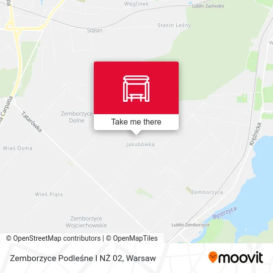 Карта Zemborzyce Podleśne I NŻ 02