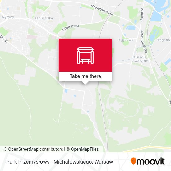 Park Przemysłowy - Michałowskiego map