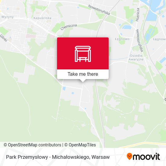 Park Przemysłowy - Michałowskiego map