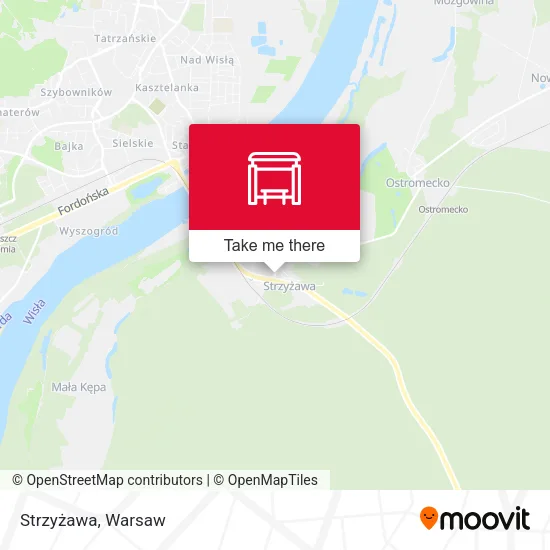 Карта Strzyżawa