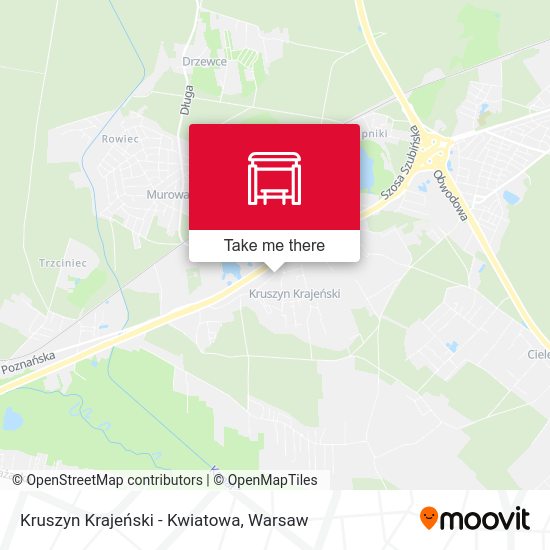 Kruszyn Krajeński - Kwiatowa map