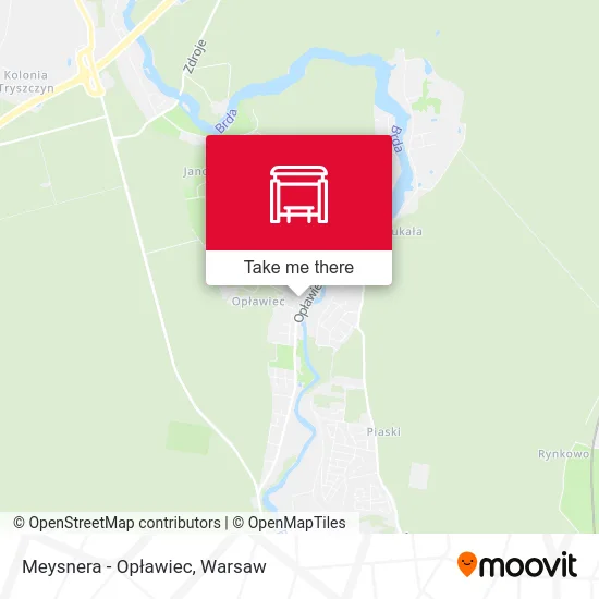 Карта Meysnera - Opławiec
