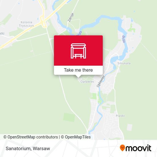 Sanatorium map