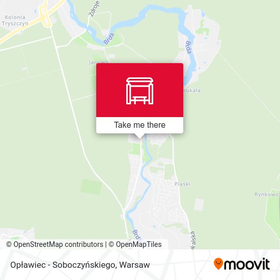 Opławiec - Soboczyńskiego map