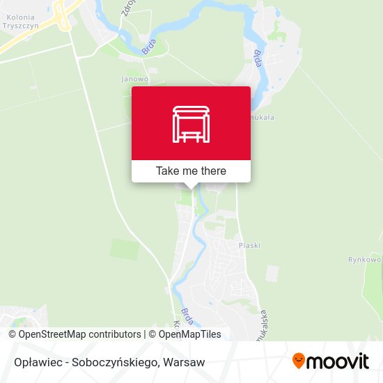 Opławiec - Soboczyńskiego map