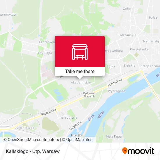 Карта Kaliskiego - Utp