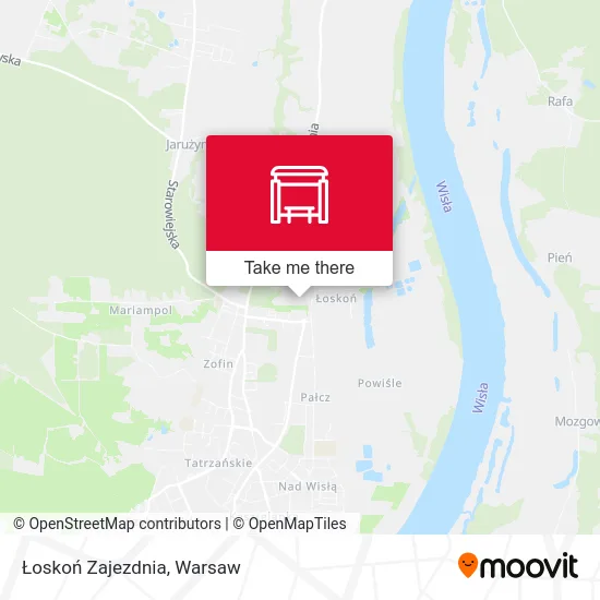 Карта Łoskoń Zajezdnia