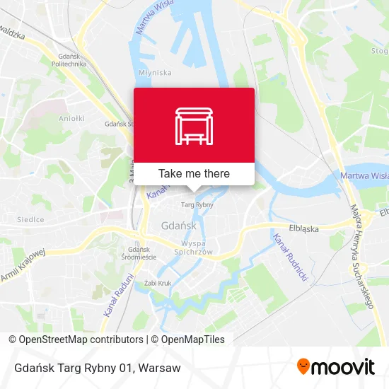 Карта Gdańsk Targ Rybny 01